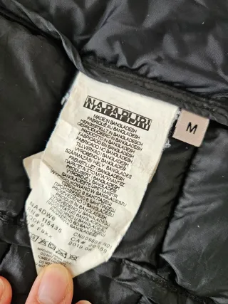 Chaqueta Napapijri Negra Talla M Plumas