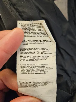 Chaqueta Napapijri Negra Talla M Plumas