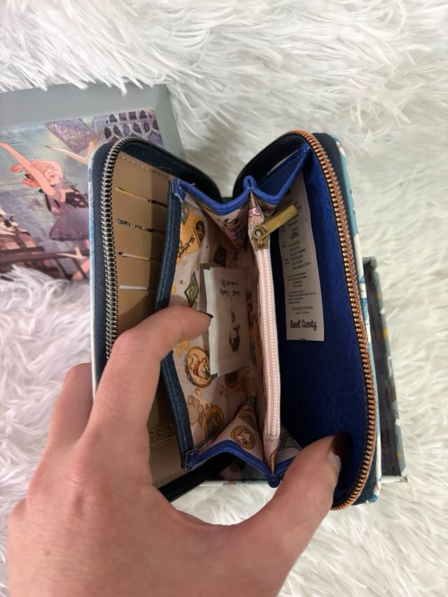 Cartera Sweet Candy mediana azul