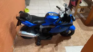 Moto Eléctrica BMW K1300S Niños Azul