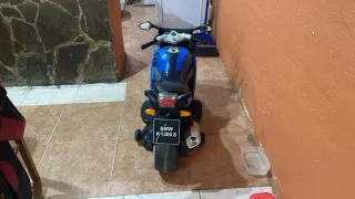 Moto Eléctrica BMW K1300S Niños Azul