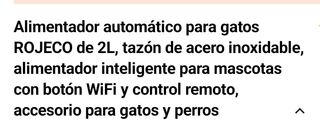 Comedero automático