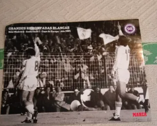 Dos fotos antiguas real madrid