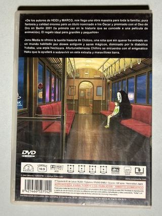 DVD El Viaje de Chihiro - Hayao Miyazaki