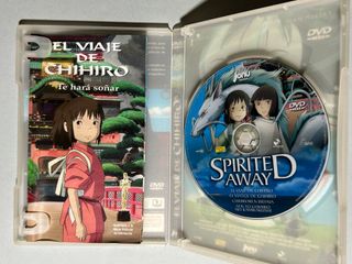 DVD El Viaje de Chihiro - Hayao Miyazaki