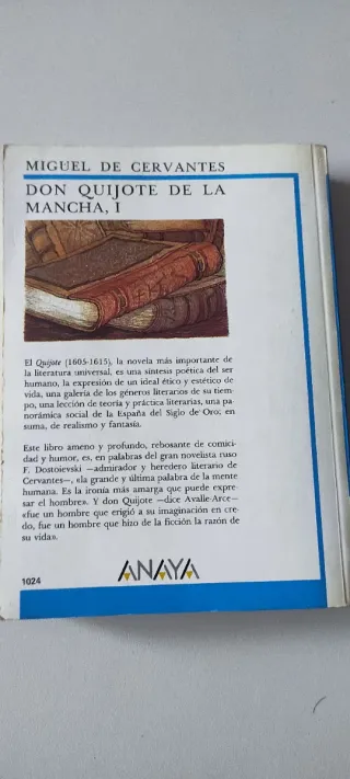 Don Quijote de la Mancha I. Anaya.