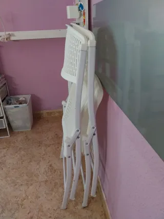 Sillas Plegables Blancas