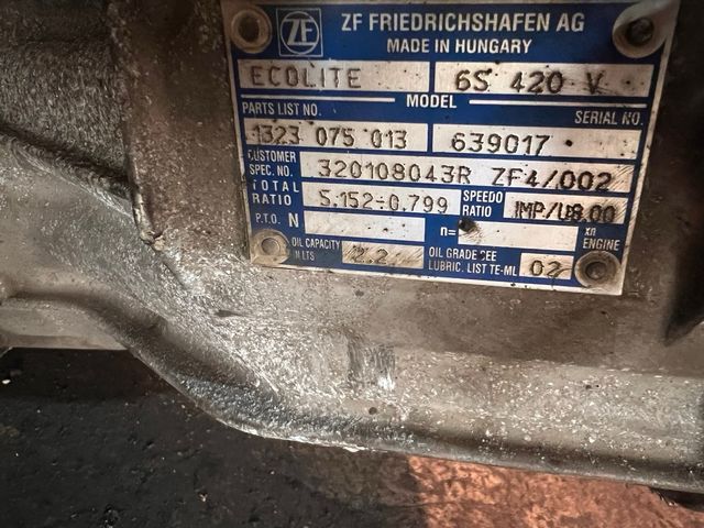 Caja de Cambios Renault Master 2.3 ZF4/0021