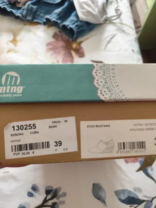 Zapatos Mustang Mujer Talla 39