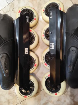 Patines SEBA CJ wellsmore T44/ guías NN ufs 4x100
