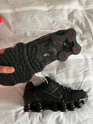 Nike Shox TL Total Muelles negras Zapatillas y2k