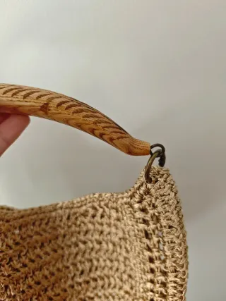 Bolso Malla Dorado Salvador Bachiller