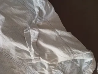 Camisa Replay Blanca Botones Presión