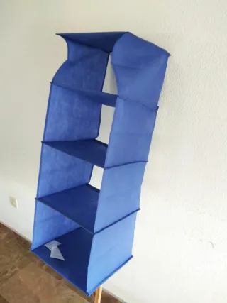 Estantería colgante Ikea azul