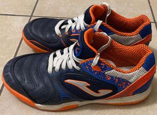 Scarpe Joma Dribling tg 37 blu/arancio