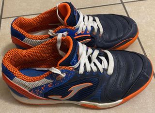 Scarpe Joma Dribling tg 37 blu/arancio