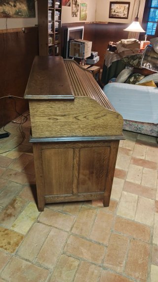 Escritorio Roble Estilo Americano