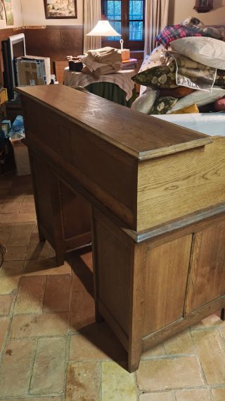 Escritorio Roble Estilo Americano