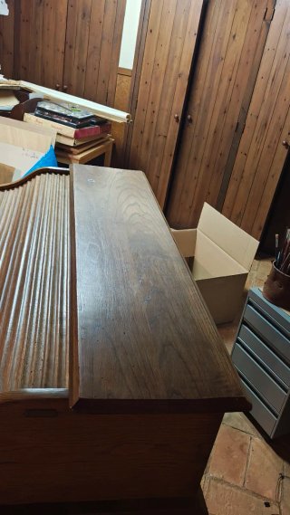 Escritorio Roble Estilo Americano