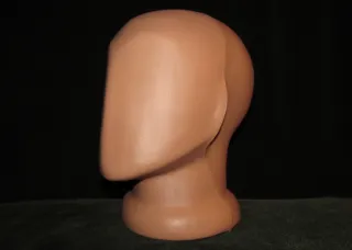 Cabeza maniquí hombre.Avatar