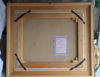 Quadro Garden Patrizia Giovanelli Pittura Naif