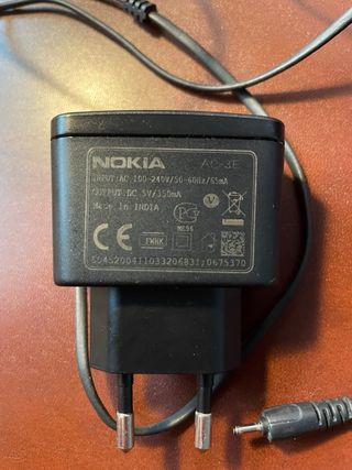 Cargador Nokia AC-3E