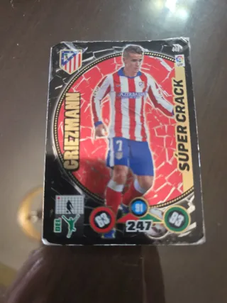 Carta Fútbol Griezmann Super Crack