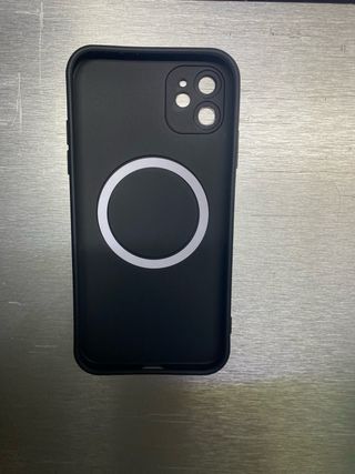 Funda negra para iPhone 11