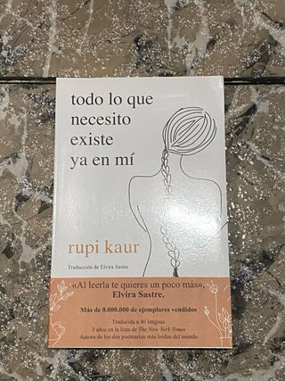 Libro “todo lo que necesito existe ya en mí”