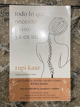 Libro “todo lo que necesito existe ya en mí”