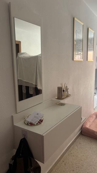 Conjunto Muebles Salón Blanco