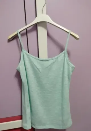 Camiseta de tirantes verde