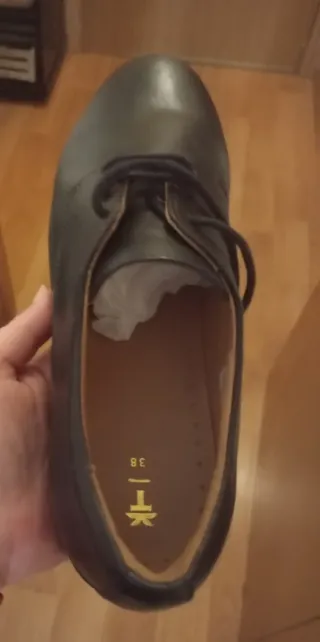 Zapatos vestir azul oscuro T38