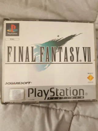 Final Fantasy VII PS1 Platinum - Gioco Originale