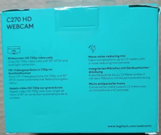 Webcam Logitech C270 HD 720p