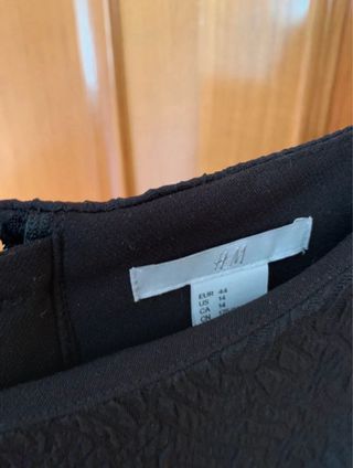 Vestido H&M Negro