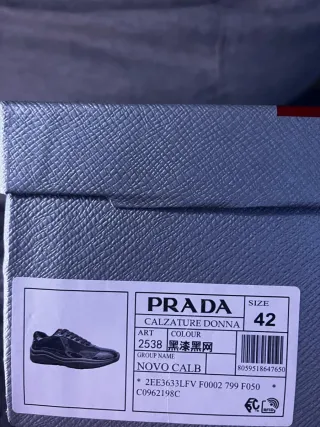 Prada American Cup Negras