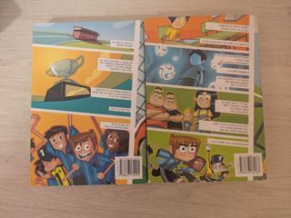 Dos libros de Los Futbolísimos en buen estado top!