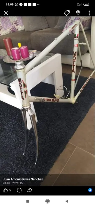 Bicicleta Gianni Motta Clásica