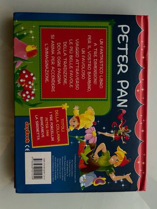 Libro Peter Pan a 3 dimensioni
