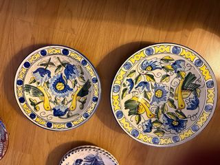 Platos decorativos cerámica pared mallorquines