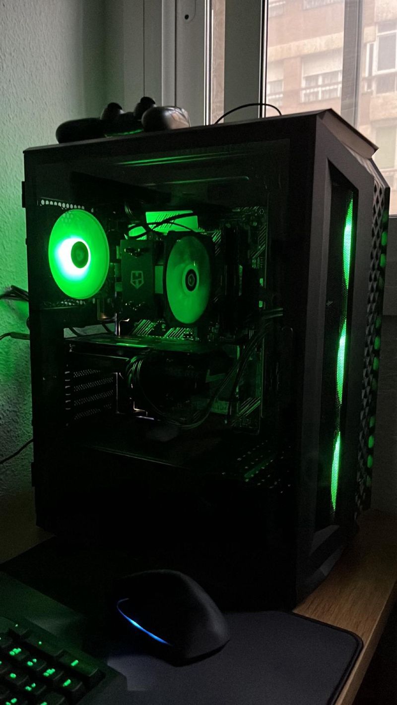 PC Gaming RTX 3060 12GB - Ryzen 5 5500 - 16GB RAM afbeelding 2