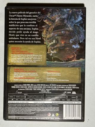 DVD El Castillo Ambulante - Hayao Miyazaki