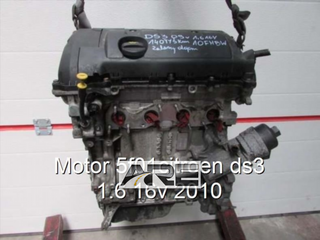 Motor 5f01citroen ds3 1.6 16v 2010.