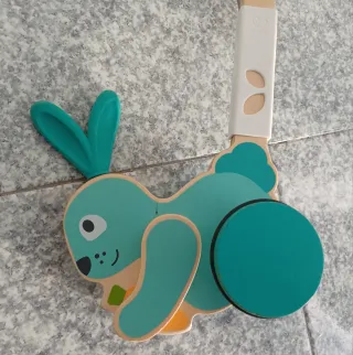 Coniglietto spingi e corri in legno