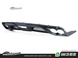 DIFUSOR TRASERO FORD MUSTANG MK6 2014-2017 + COLAS DOBLES