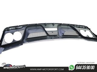 DIFUSOR TRASERO FORD MUSTANG MK6 2014-2017 + COLAS DOBLES
