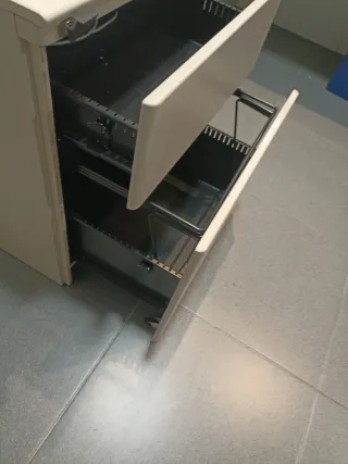 Archivador Kemen Beige Metálico