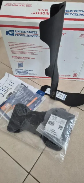 Tutore ortopedico AFO ToeOFF 2.0 Allard Carbonio