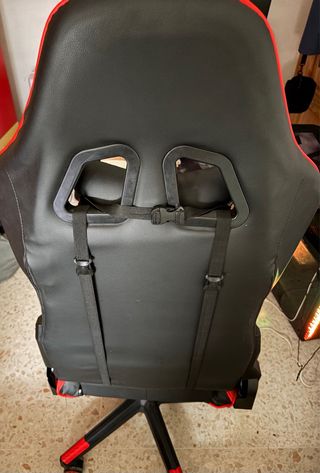 Silla Gaming Negra y Roja